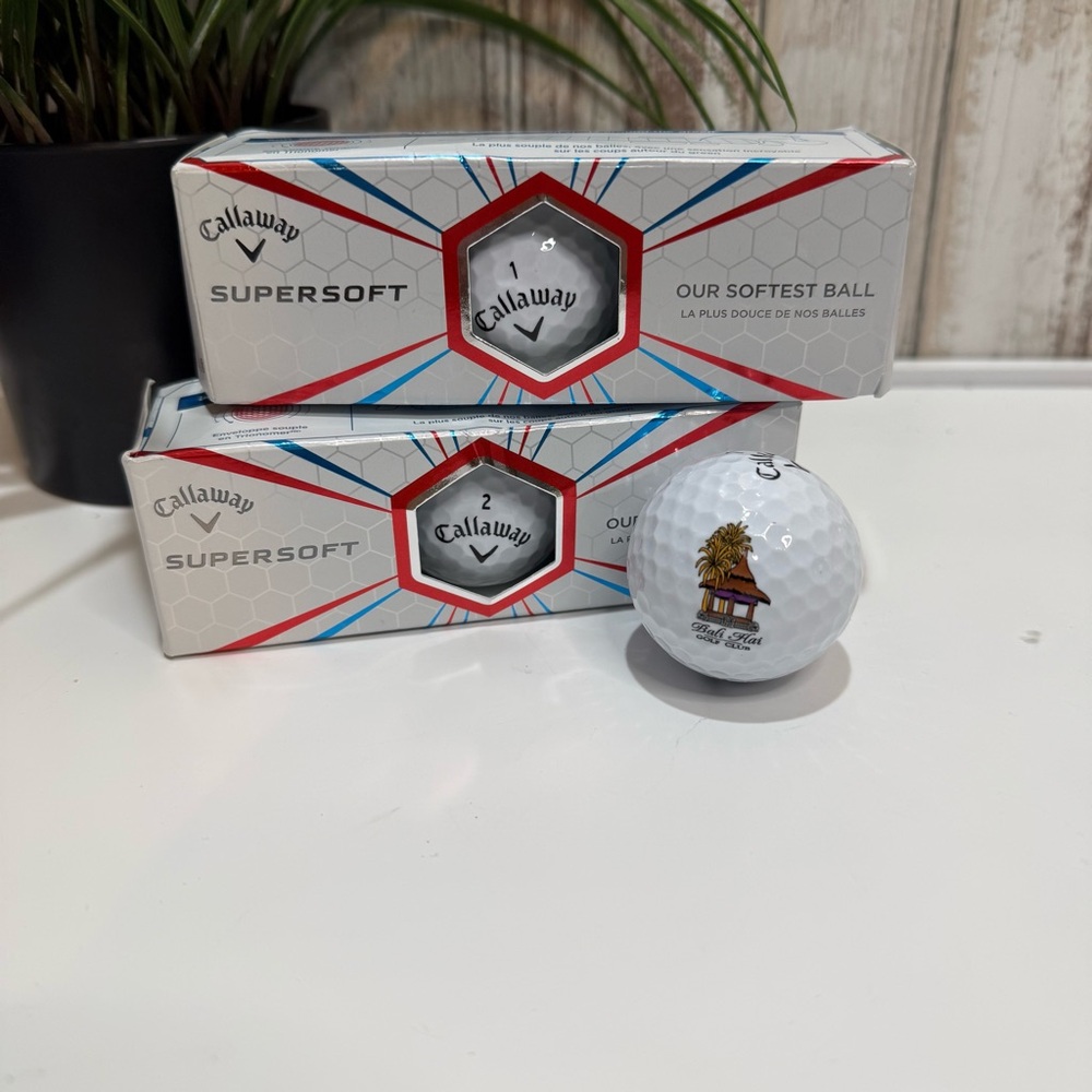 Callaway Supersoft Golf Balls 1 & 2 - White (2 Boxes)